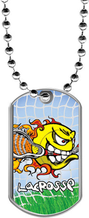Lacrosse Dog Tags [DTLAM2-LC]