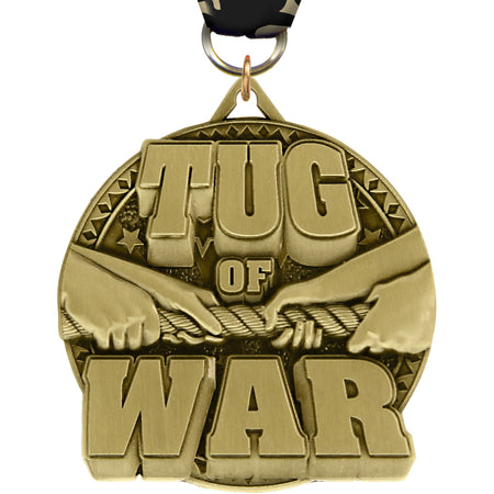 2" Tug of War Ultra-Impact 3-D Medal [MDTD2-TGOWR]