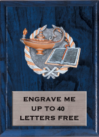 6"x8" Knowledge Millennium Plaque [PMC68-KN]