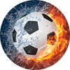 Soccer Fire & Water Insert [P78N-107]
