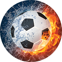 Soccer Fire & Water Insert [P78N-107]