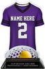 Lacrosse Male Jersey Colorix-T Acrylic Trophy- Purple [TACR7-JSY-LC-PRP-M-Q]