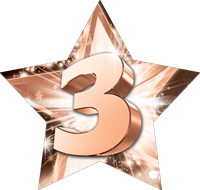 3rd Place Star Insert [ST-4104]