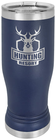 14 oz. Polar Camel Pilsner Tumbler w/Lid - Navy [PCJ9-51]