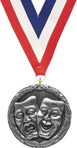 Drama M2CX Medal- Silver [M2CX-DR-S]