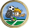 Soccer Round Insert Pin [P78RI-SC3]