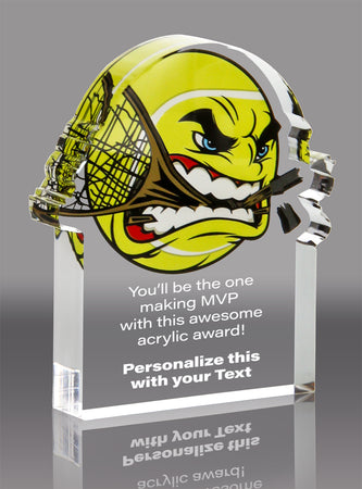 Tennis Krunch Acrylic Award- 4x5 inch [AKRCH-TN-45-Q]