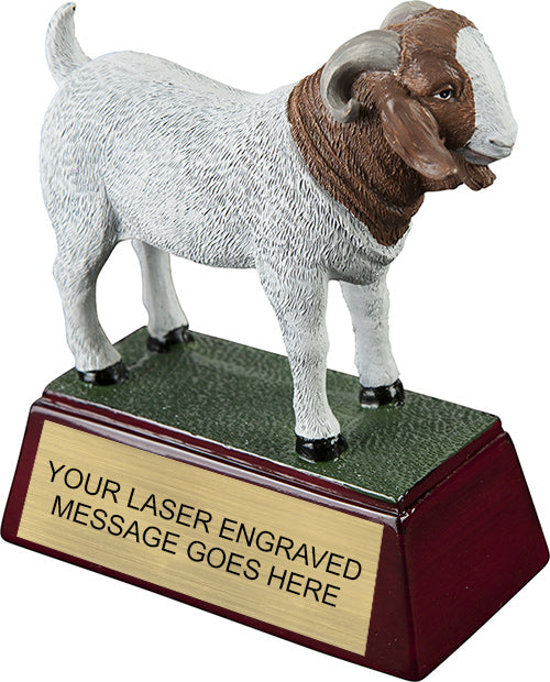 Goat Color Theme Resin Trophy [RCT4-GOAT]