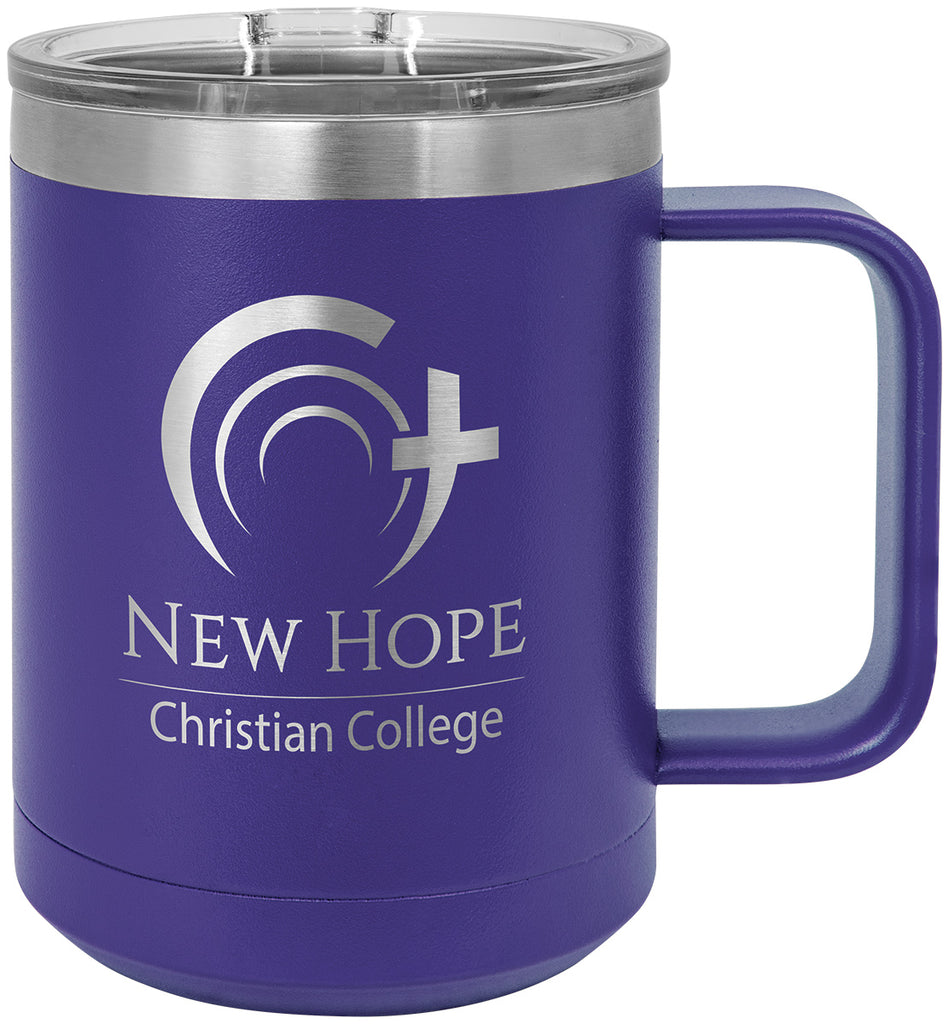 Polar Camel 15oz Handled Coffee Mug - Purple [DJPC10-9]