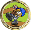 Baseball Round Insert Pin [P78RI-BS3]