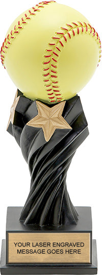 Softball Twister Resin Trophy [RPTWST7-SB]
