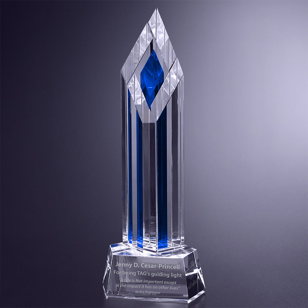 Halifax Indigo Crystal Award - 13 inch [CD7268-13]