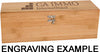 Solid Bamboo Single Wine Presentation Box with Tools Gift Set [GJ-WBX31]