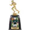 Football Exclusive Tri-Tower Trophy - 10 inch [TRTWR10-FB]