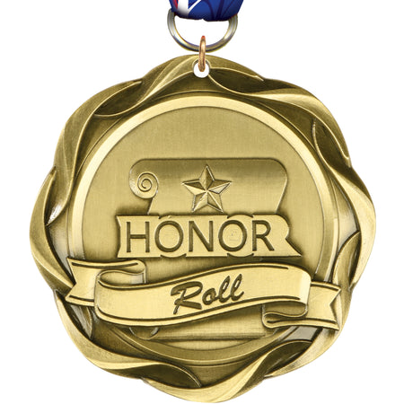 3" Honor Roll Fusion Diecast Medal [MFUS2-HR]