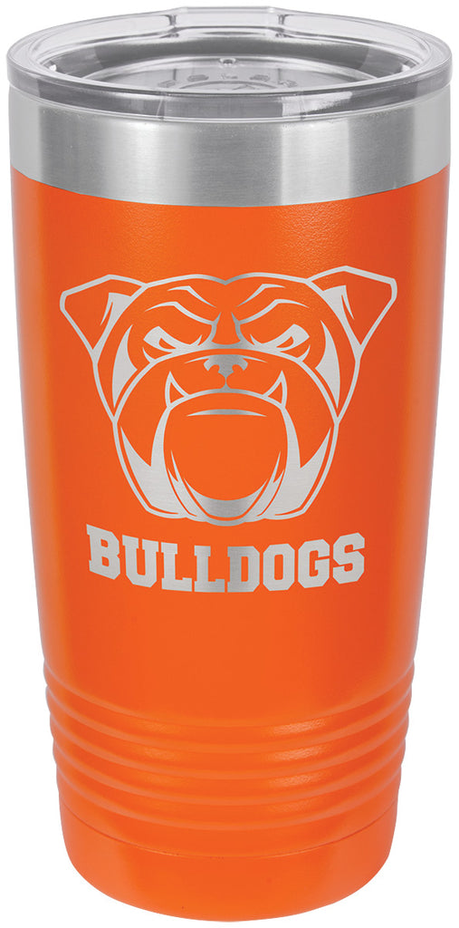 Polar Camel 20 oz. Ringneck Orange Vacuum Insulated Tumbler w/Clear Lid [TVIJ212]