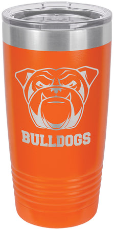 Polar Camel 20 oz. Ringneck Orange Vacuum Insulated Tumbler w/Clear Lid [TVIJ212]