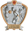 Basketball Sport Legend Shield Resin Trophy - Female [RSLS-BKF]