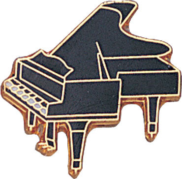 Piano Enameled Gold Pin [PCM-MC-14]
