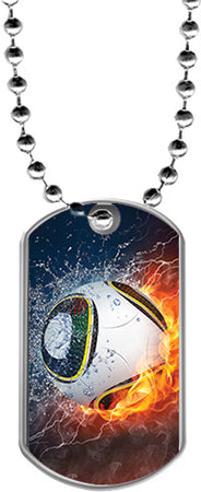 Soccer Dog Tags [DTLAM2-SC]