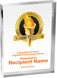 Victory Vibrix Acrylic Award [ACB68V-VY]