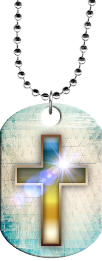 Religion Cross Monster Dog Tag [DTXL-RL]