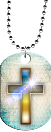 Religion Cross Monster Dog Tag [DTXL-RL]
