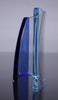 Curved Blue Crystal Award [CM830-85]