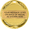 Dance Mirror Ball 1.75 inch Blade 3D Diecast Medal [MBD1-DMBT]