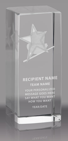 Dance 3D Laser Sport Crystal [CMSPRT-DC]