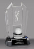 Optical Crystal Golf Award- 6 inch [CRG354]