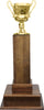 Gold Cup Perpetual Trophy on Genuine Walnut Tower Base 32