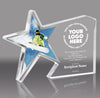 Snowboard Galaxy Star Acrylic Award- 4x5.5 inch [ATDSTR-SNWBRD-4-Q]