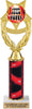 Wreath Victory Color Custom Insert Trophy w/ Column - 12.75 inch [TXi12-J97]