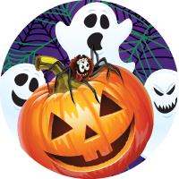Halloween/Holidays - Pumpkin, Spider & Ghost Insert [TD-4038]