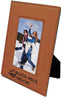 6.75 x 8.75 Rawhide Laserable Leatherette Picture Frame [PLLF46-446]
