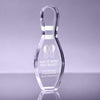 1 inch Thick Bowling Pin Acrylic Award - 8 inch [ATBWL8-Q]