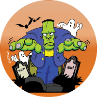 Halloween- Frankenstein Insert [TD-2495]
