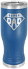 20 oz. Polar Camel Pilsner w/ Lid - Blue [PCJ9-74]