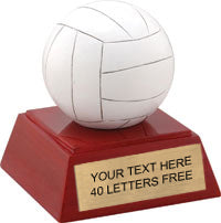 Volleyball Color Theme Resin Trophy [RCT4-VB]