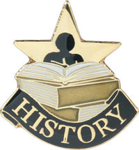 Scholastic Star Pins- History [PB118]