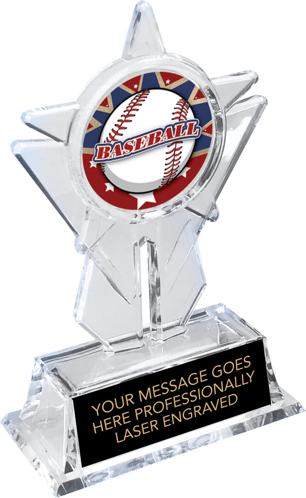 Krystal Sail Insert Trophy - 6.25 inch [KPSAL6-CLR]
