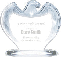 Acrylic Frosted Eagle [ACFE8]