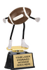 Football Posable Trophy Dudez on Regal Base [PTDRD-FB]