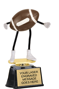 Football Posable Trophy Dudez on Regal Base [PTDRD-FB]