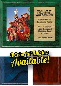Color Finish Horizontal Photo Plaques [PH327-RGB]