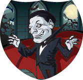 Halloween Dracula Shield Insert [SH-3712]