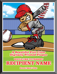 Baseball Graphix Plaque [PGFX68-BS]