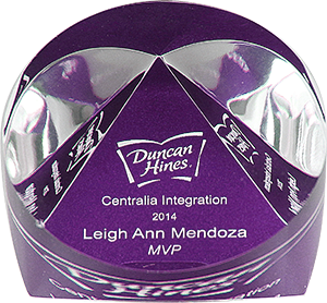 Acrylic Paperweight- PURPLE [ARPW-PRP]