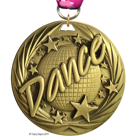 Dance 1.75 inch Blade 3D Diecast Medal [MBD1-DM]